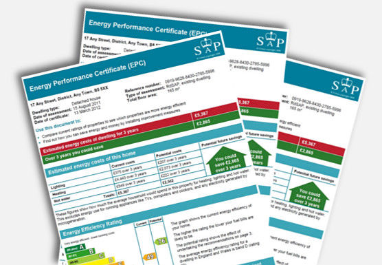 Domestic EPC Energy Performance Certificates