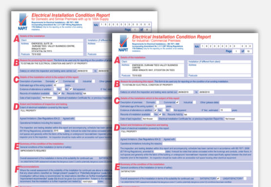 Electrical Installation Condition Reports 